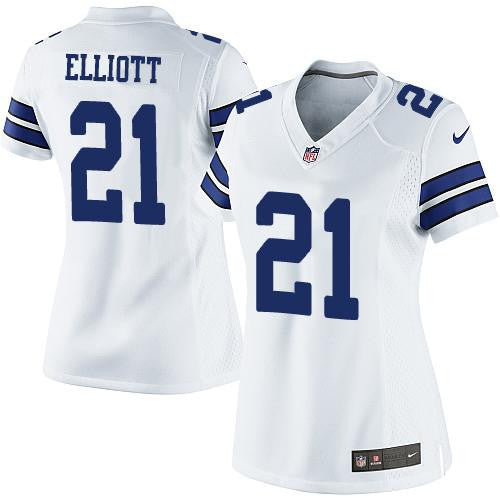 Ezekiel Elliott Dallas Cowboys white Limited jersey