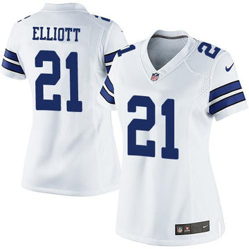 Ezekiel Elliott Dallas Cowboys white Limited jersey