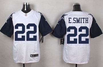 Emmitt Smith Dallas Cowboys white Elite jersey