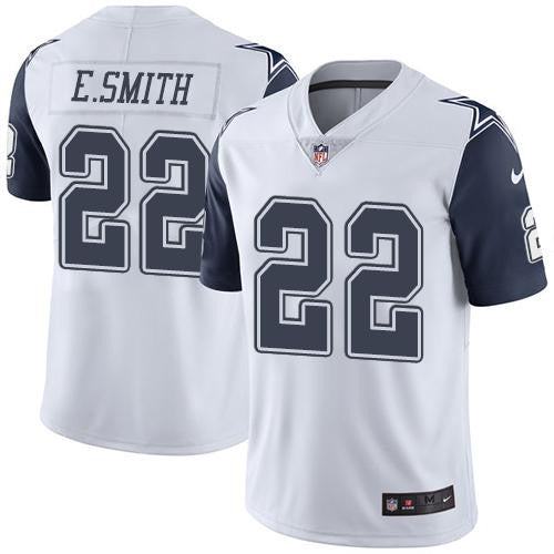 Emmitt Smith Dallas Cowboys white Limited jersey