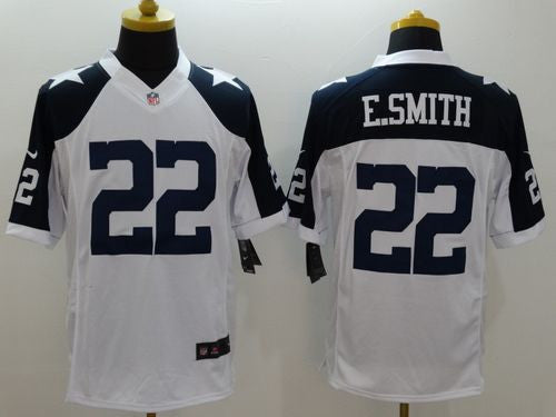 Emmitt Smith Dallas Cowboys white Limited jersey