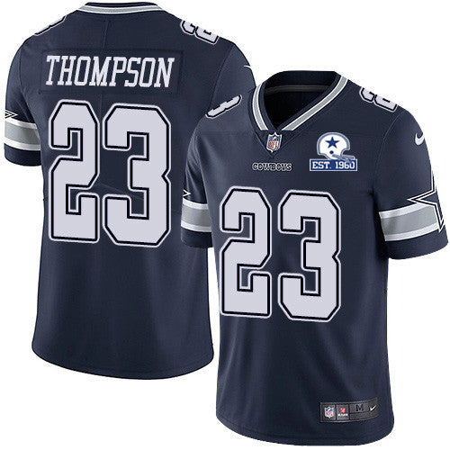 Darian Thompson Dallas Cowboys navy Vapor jersey