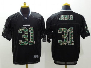 Byron Jones Dallas Cowboys black Elite jersey