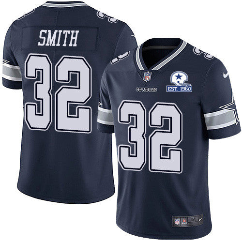 Saivion Smith Dallas Cowboys navy Vapor jersey