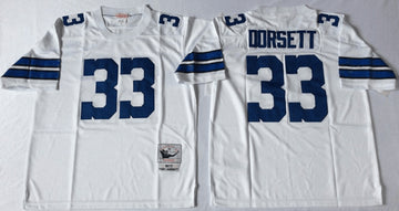 Tony Dorsett Dallas Cowboys white Throwback jersey