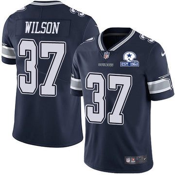 Donovan Wilson Dallas Cowboys navy Vapor jersey