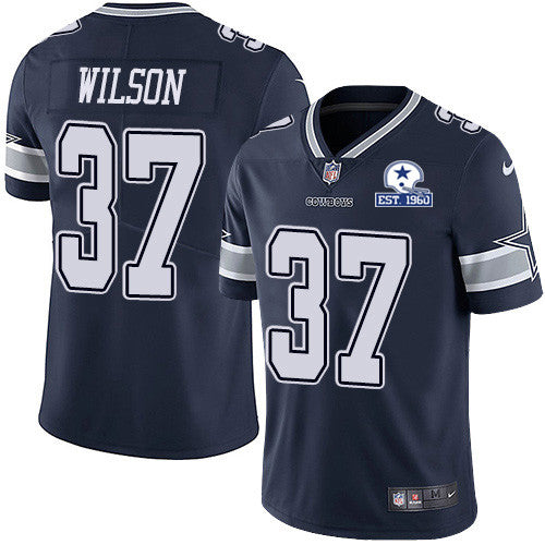 Donovan Wilson Dallas Cowboys navy Vapor jersey