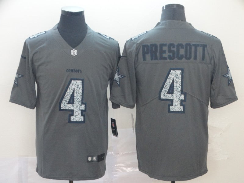 Dak Prescott Dallas Cowboys gray Vapor jersey