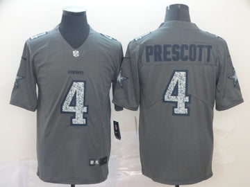 Dak Prescott Dallas Cowboys gray Vapor jersey