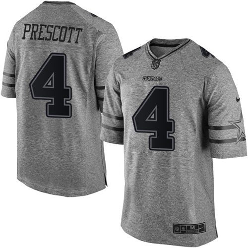Dak Prescott Dallas Cowboys gray Limited jersey