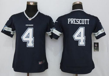 Dak Prescott Dallas Cowboys navy Limited jersey