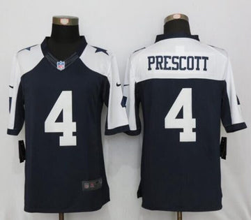 Dak Prescott Dallas Cowboys navy Limited jersey