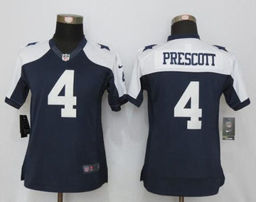 Dak Prescott Dallas Cowboys navy Limited jersey