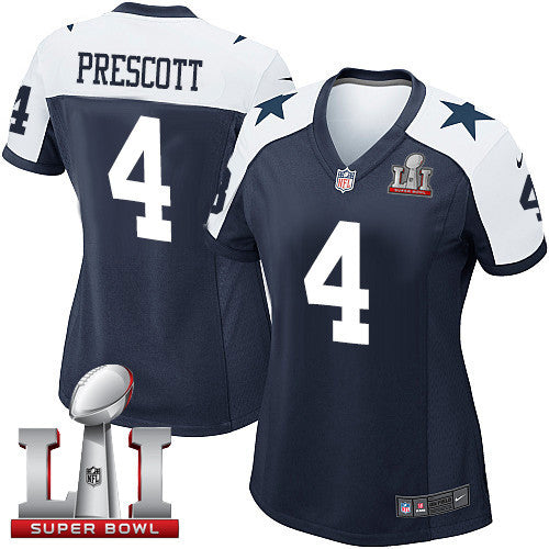 Dak Prescott Dallas Cowboys navy Elite jersey