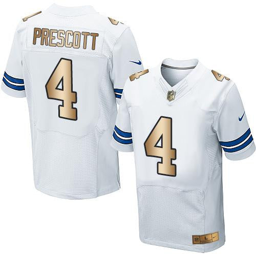 Dak Prescott Dallas Cowboys white Elite jersey