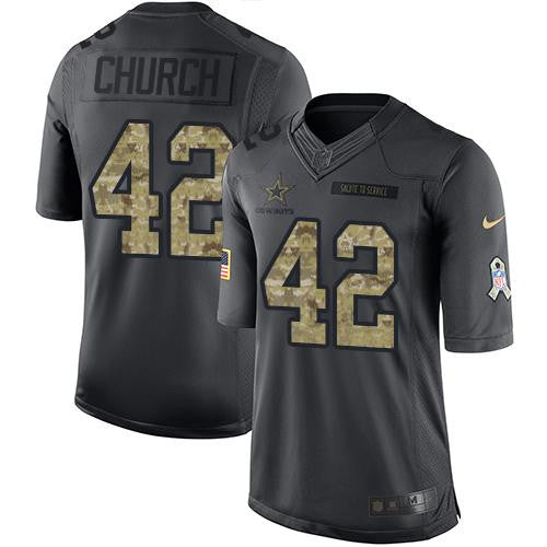 Barry Church Dallas Cowboys black Salute To Service jersey