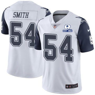 Jaylon Smith Dallas Cowboys white Limited jersey