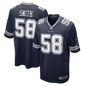 Mazi Smith Dallas Cowboys navy Vapor jersey