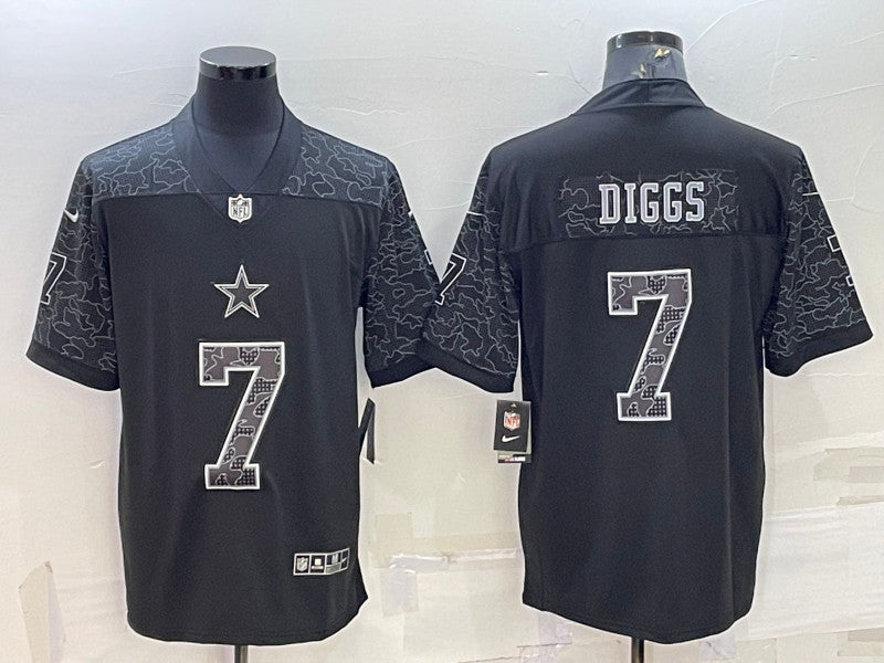 Trevon Diggs Dallas Cowboys black Limited jersey