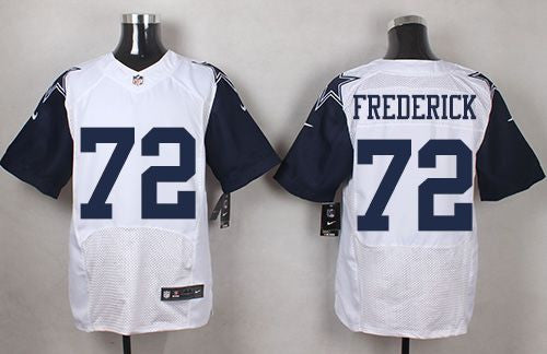 Travis Frederick Dallas Cowboys white Elite jersey