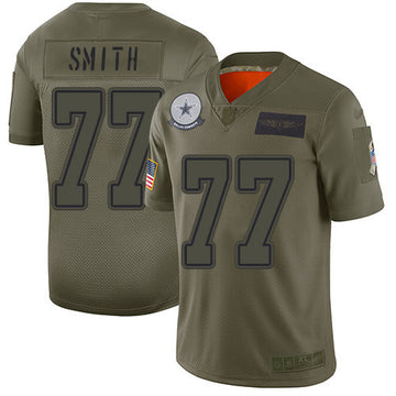 Tyron Smith Dallas Cowboys camo Salute To Service jersey