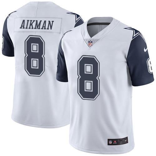 Troy Aikman Dallas Cowboys white Limited jersey