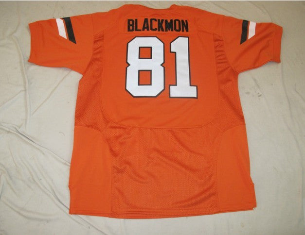 Blackmon Oklahoma State Cowboys orange jersey