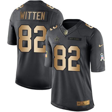Jason Witten Dallas Cowboys black Salute To Service jersey