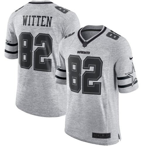 Jason Witten Dallas Cowboys gray Limited jersey