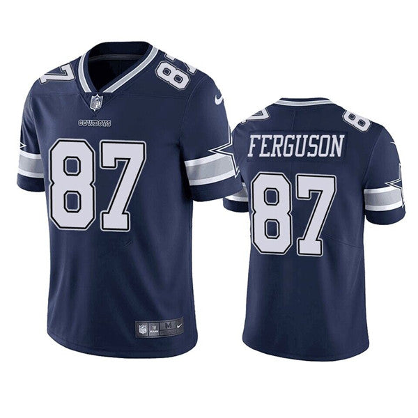 Jake Ferguson Dallas Cowboys navy Untouchable jersey