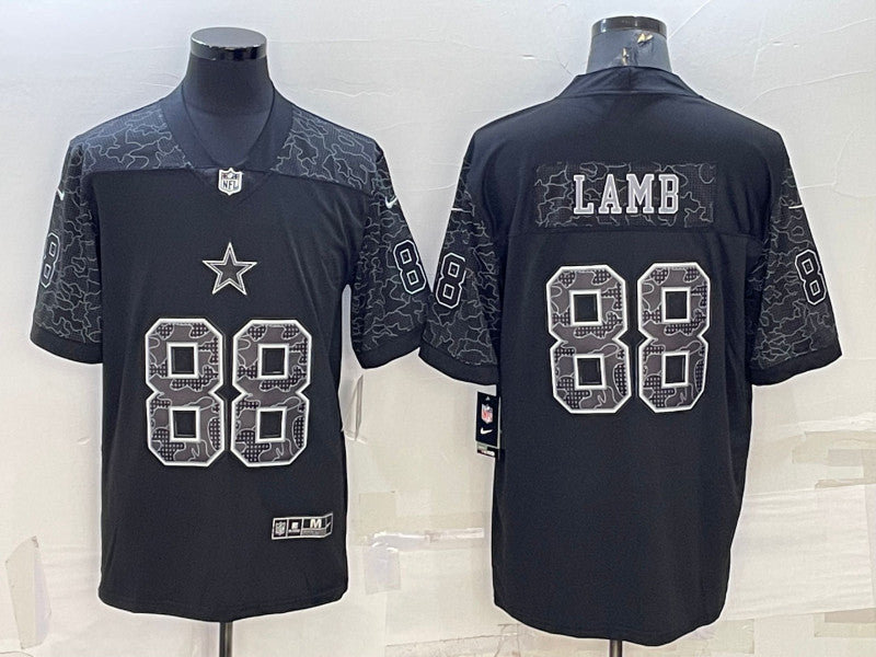 CeeDee Lamb Dallas Cowboys black Limited jersey