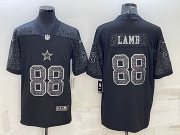 CeeDee Lamb Dallas Cowboys black Limited jersey