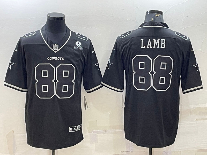 CeeDee Lamb Dallas Cowboys black Vapor jersey