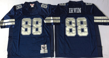 Michael Irvin Dallas Cowboys navy Throwback jersey