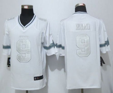 Tony Romo Dallas Cowboys white Limited jersey