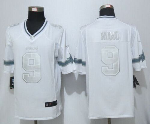 Tony Romo Dallas Cowboys white Limited jersey