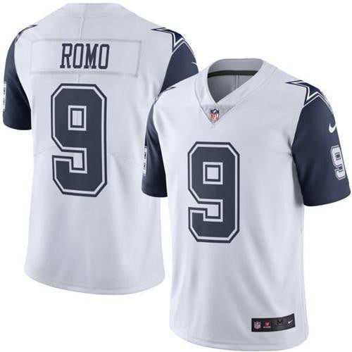 Tony Romo Dallas Cowboys white Limited jersey