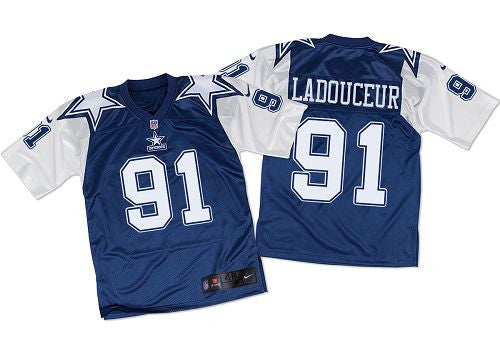 L. P. Ladouceur Dallas Cowboys navy Elite jersey
