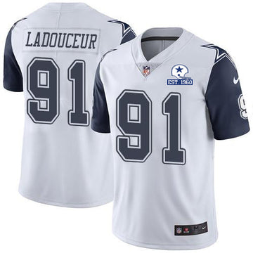 L.P. Ladouceur Dallas Cowboys white Limited jersey