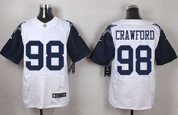 Tyrone Crawford Dallas Cowboys white Elite jersey
