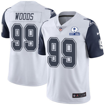 Antwaun Woods Dallas Cowboys white Limited jersey