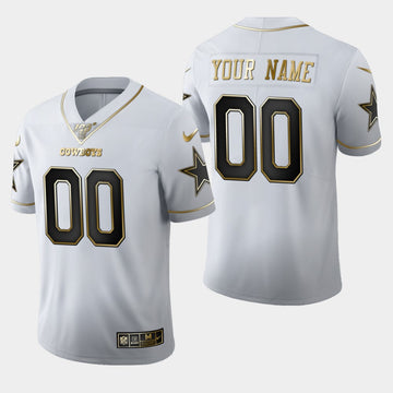 Custom Dallas Cowboys white Untouchable jersey