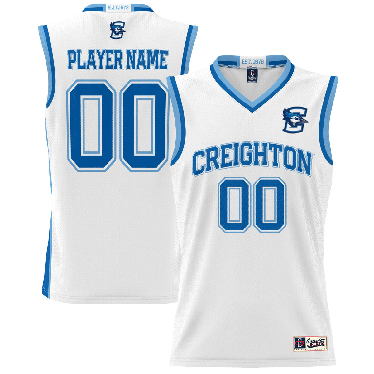 Creighton Bluejays white jersey