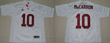 AJ McCarron Alabama Crimson Tide white jersey