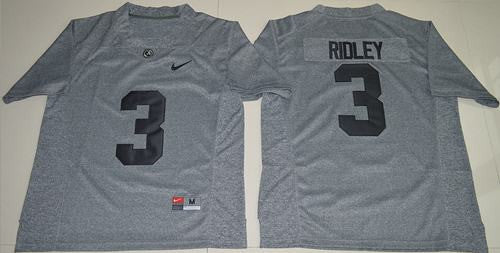 Calvin Ridley Gridiron Alabama Crimson Tide gray Limited jersey