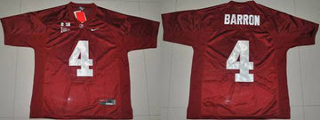 Mark Barron Alabama Crimson Tide red jersey