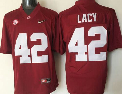 Eddie Lacy Alabama Crimson Tide red jersey