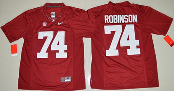 Cam Robinson Alabama Crimson Tide red Limited jersey
