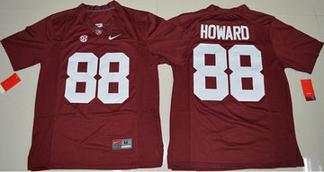 O. J. Howard Alabama Crimson Tide red Limited jersey