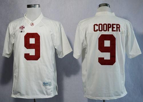 Amari Cooper Alabama Crimson Tide white Limited jersey